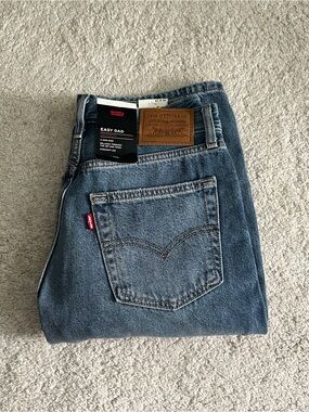 Levi's Easy Dad Relaxed Fit Jeans - Medium Blue